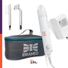 HF Equipamento De Alta Frequência Portátil - Ibramed Estética Facil e Corporal Bivolt