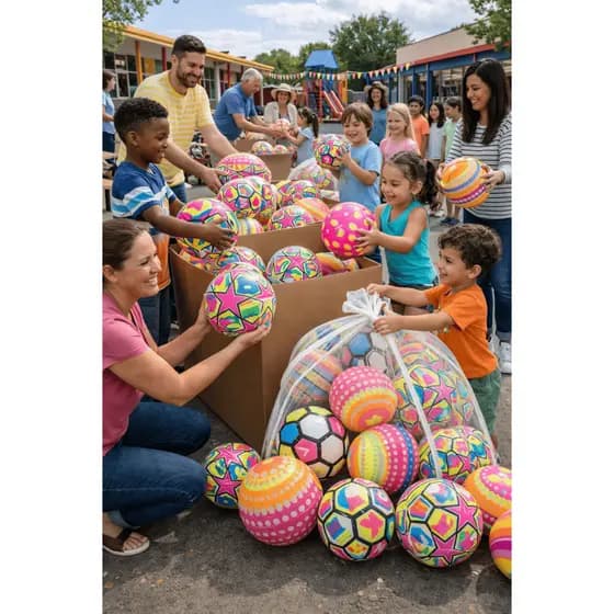 200 Bolas de Vinil Dente De Leite Desenhada Praia Festa Lembrancinha Bola Infantil