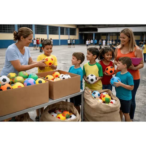 kit 35 Bolas De Futebol N°2 Couro Sintético Costurada bola de futebol infantil pequena bola infantil