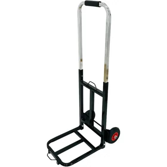 Carrinho Carro Armazem Para Cargas 80kg Dobrável C/ Elástico