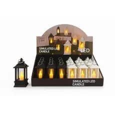 Kit 24 Luminárias LED Decorativas 9cm  – Luz Suave com Efeito de Vela para Ambientes Sofisticada