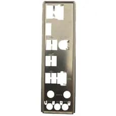 Espelho I/O traseiro original da placa-mãe da Asus Prime B760M-A WiFi (shield backplate) cinza