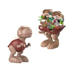 Super Dinossauro T-Rex 2 em 1 Brinquedo Infantil 47cm Educativo + Frete Grátis