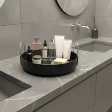 Bandeja decorativa difusor ambiente Multiuso Organizador Fruta Tempero Maquiagem Cozinha Banheiro