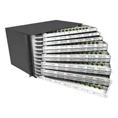 Distribuidor Interno Óptico DIO 144 Fibras Articulado SC APC (USADO)