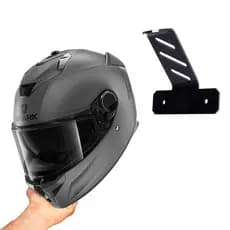 Suporte Parede Porta Capacete Moto Mochila Macacão