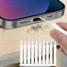 Kit Multiuso de Ferramentas Ultrafinas para Limpeza e Remoção de Poeira em Celulares e Chuveiros Fiapos em Eletrônicos