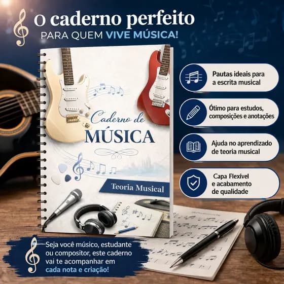 Apostila de teoria musical + pautas para composição e estudo