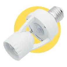 Sensor De Presença Com Fotocélula Para Lâmpada Soquete E27