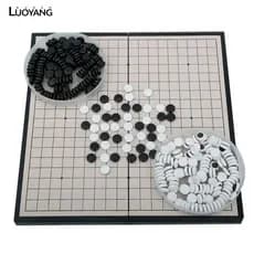 Conjunto De Tabuleiro De Jogo Magnético Dobrável Portátil Para Crianças E Adultos , Brinquedo De Inteligência De Diversõ