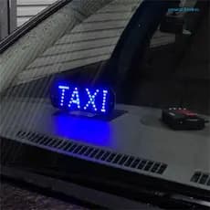 New Orleans Táxi Pára-Brisa Sinal Luz LED Alto Brilho Lâmpada Do Carro