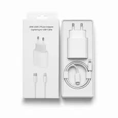Carregador Turbo 20W Para Iphone 8 Plus X Xr 11 12 13 14 Pro Max Lightning