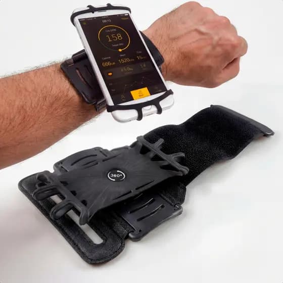 Suporte Celular Braço Pulso Trabalho Academia App Bike Gps