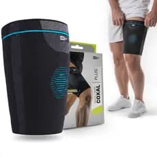 Coxal Compressão Protetor Suporte Coxa Perna Antiderrapante Treino Corrida Esporte