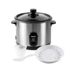 Linda Panela de Arroz Elétrica Itatiaia Serve a Mesa em Aço Inox Moderna e Prática