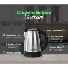 Itatiaia Chaleira Elétrica – Compacta, Potente e Elegante em Aço Inox!