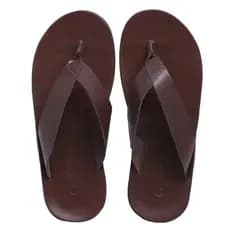 Chinelo Masculino de Couro Soleta Chinelo Rustico Com Solado de Pneu