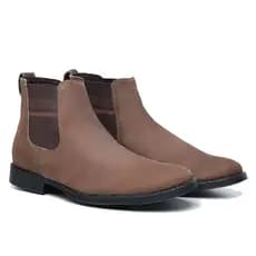 Botina Country feita de couro legitimo Botina Chelsea masculina Botina de Cavalgada