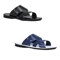 kit Chinelo De Couro Modelo F-2001 Para o dia o dia e Para o Verão