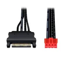 Cabo De Energia Controladoras De Fans 6 Pinos Adaptador Power 4 Pinos Para Sata
