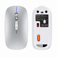 Mouse Bluetooth 5.0 Recarregável Sem Fio P/ Macbook Air/pro