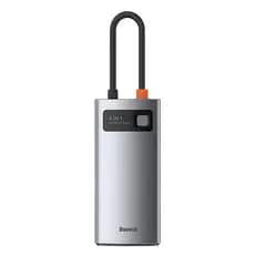 Adaptador Hub Baseus Compatível Com Macbook M1 M2 M3 e M4 Notebook, iPad USB Tipo C