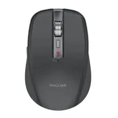 Mouse Bluetooth Silencioso Sem Fio Recarregável LED RGB 4 DPI para Notebook MacBook iPad PC