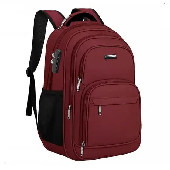 Mochila Feminina Masculina Escolar Faculdade Bolso Antifurto Nas Costas Resistente Cadeado Saída USB