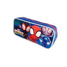 Estojo Escolar Lápis Infantil Homem Aranha amigos Spiderman