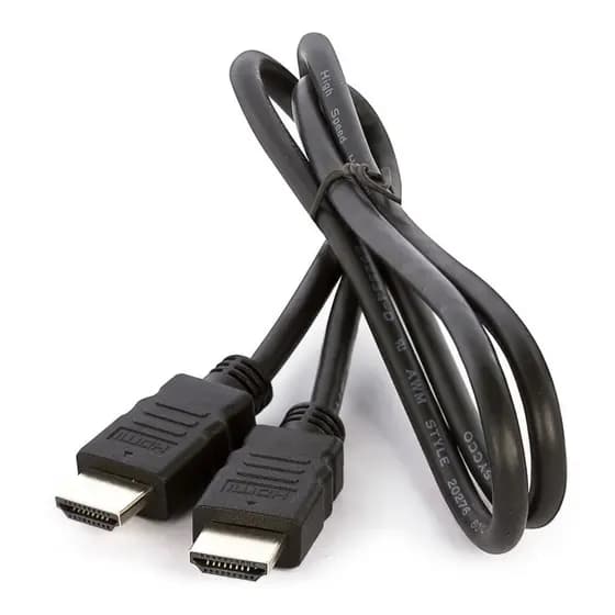 Cabo HDMI Alta Qualidade 1 Metro Ideal para Computadores notebooks