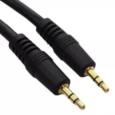 Kit 10 Cabo Auxiliar P2 X P2 Alta Qualidade Ponta Dourada