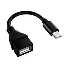 Kit 10 Cabo Usb Femea Tipo C Macho Otg Moto Z Zenfone 4 S10