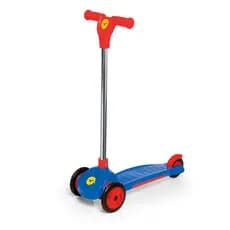 Patinete Infantil dobrável 3 rodas Suporta até 70Kg Trinet Calesita Cor Azul