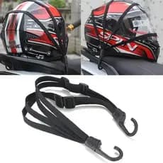 Kit 2unidade Universal Motocicleta Alça De Moto Capacete Fixas Elástico  De Alta Resistência PRO