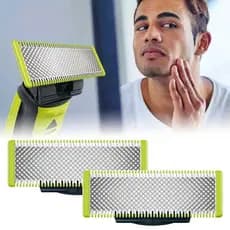 Kit 02 Lamina Reposição Refil P/ Barbeador Oneblade Qp210/50p todos PRO todos os modelos oneblade