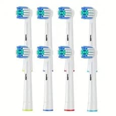 Refil Compatível Escova Elétrica Oral B - Cerdas Macias, Alta Durabilidade, Fácil Substituição