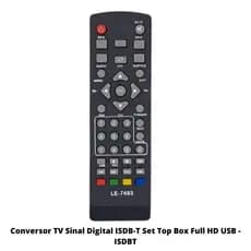 Controle Compativel C/  Conversor Set Top Box - 7493