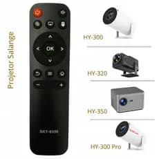 Controle Remoto Universal Infravermelho Para Projetor TV HY30 PRO HY320 COM PILHAS SKY-9356