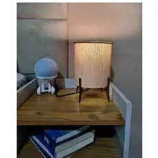 abajur luminaria cabeceira decorativo minimalista para quarto sala escritorio decoração