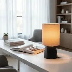 Luminária De Mesa House Decor Modelo Sextavada Compacta