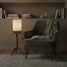 Abajur  Luminaria De Mesa Quarto Sala  Moderno Minimalista