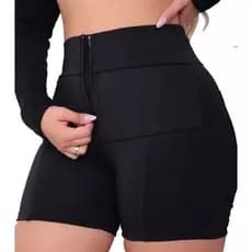 Short Lipo Feminino Suplex Power Bermuda Zero Transparência Modelador P ao Plus Size