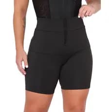 Short Lipo Feminino Suplex Power Bermuda de Academia Zero Transparência Modelado.r