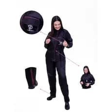 Capa De Chuva Moto Motoqueiro Nylon Luxo Feminina