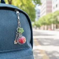 cu Mini Fruit Phone Charm Chaveiro Cordão De Corrente Colorido Para 13 Acessórios Meninas Bolsa Pingente br