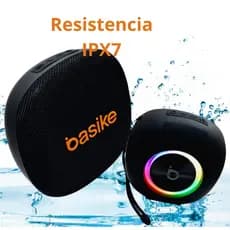 Caixa de Som Bluetooth 5.3 Sem Fio Portátil à Prova D'água - Alto-falante Basike RAD057
