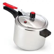 Panela de pressão pequena-Panela de pressão de 4.5 de aluminio-Panela de pressão polida