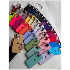 Kit 3 ou 5 Capinha iPhone Feminino/ Masculino ALEATÓRIO XR 11 12 13 14 15 16 17 Pro Max Silicone – Cores Aleatórias