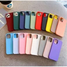 kit aleatório 3 ou 5 Capinhas Silicone Aveludada Premium para iPhone XR 11 12 13 14 15 16 17 PRO MAX vc vc