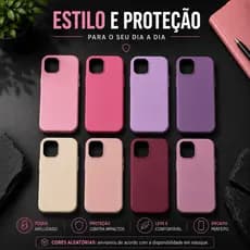 Kit Aleatório de Capinhas Masculinas e Femininas Iphone | 3 ou 5 Unidades
